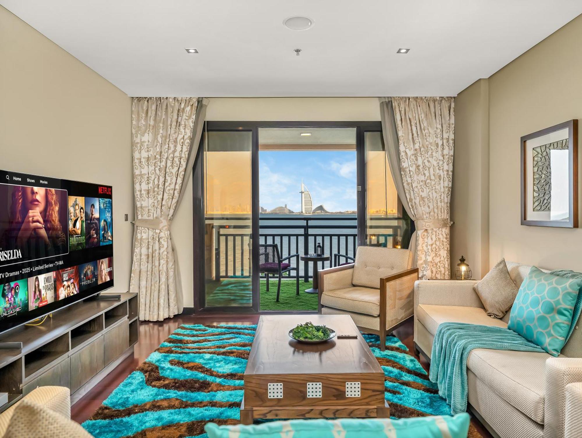 Luxury In Anantara With Stunning Burj Alarab & Sea Views